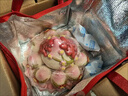 優(yōu)膳坊（YOUSHANFANG）壽桃饅頭送老人生日祝壽禮物實(shí)用膠東花餑餑長輩過壽中式蛋糕花饃 福壽綿長-福壽安康（約3斤） 曬單實(shí)拍圖