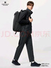 優(yōu)衣庫合作款男裝高彈力運(yùn)動(dòng)長(zhǎng)褲防紫外線休閑褲輕薄常規(guī)款480412 09 黑色 L /175/88A 曬單實(shí)拍圖