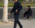龍偉聯(lián)合冬體能服套裝男長(cháng)袖春秋體能作訓服外套速干黑色運動(dòng)服作訓一套 曬單實(shí)拍圖