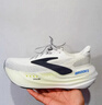布魯克斯（BROOKS）Glycerin甘油MAX 超級甘油男女夏季透氣緩震專(zhuān)業(yè)慢跑鞋運動(dòng)跑步鞋 男款 灰色/黑色/熒光黃綠 42.5 曬單實(shí)拍圖