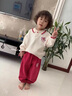 G.DUCKKIDS童裝女童春裝套裝兒童服裝小童春裝運動(dòng)衛衣兩件套1-3女寶寶衣服 粉紅色草莓熊【春秋款】 90 尺碼1~2歲【 80-90cm】 曬單實(shí)拍圖