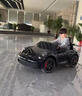 COSCO JUVENI LE保時(shí)捷911兒童電動(dòng)汽車四輪帶遙控男女寶寶超大雙人座GT3玩具跑車 烤漆黑【24V+MP4屏幕+靜音電機(jī)】 【90cm*148cm*56cm】 曬單實(shí)拍圖