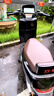 立馬電動(dòng)摩托車H8遠(yuǎn)航版90公里長續(xù)航電動(dòng)車1500W高速電摩鉛酸電池72V20Ah外賣上班代步電瓶車星空黑 曬單實(shí)拍圖