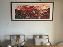 聚寶盆辦公室靠山圖裝飾山水風(fēng)景鴻運當頭掛畫(huà)客廳沙發(fā)背景墻壁畫(huà) 04款-鴻運當頭【有山無(wú)水款】 有機玻璃160*70厘米+實(shí)木框 曬單實(shí)拍圖