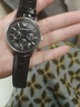 安普里奧·阿瑪尼（Emporio Armani）手表男歐美表商務(wù)時(shí)尚三眼計時(shí)皮帶石英男表情人節生日禮物送男友 【專(zhuān)柜在售】黑盤(pán)皮帶 AR2447 曬單實(shí)拍圖