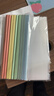 得力(deli)彩色水滴桿抽桿夾10只裝 A4/10mm文件夾拉桿夾學(xué)生試卷夾資料冊 PP610 曬單實(shí)拍圖