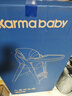 karmababy卡曼守護寶寶餐椅成長椅兒童嬰兒餐桌椅家用多功能折疊吃飯學坐椅 【旗艦款】水墨灰+4件套 曬單實拍圖