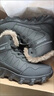 京凡公牛雪地靴男冬季新款東北棉鞋男大碼抗寒防水加絨保暖輕便防滑靴子男 黑色升級版(棉鞋拍大一碼)1811 41 曬單實(shí)拍圖