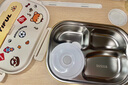 XKJ德國(guó)316不銹鋼中小學(xué)生保溫飯盒上學(xué)專用兒童分格餐盒便當(dāng)盒食堂 316鋼綠色4格【配餐具+湯碗】 【贈(zèng)貼紙】 曬單實(shí)拍圖