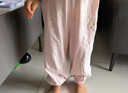 巴帝巴帝夏季嬰幼兒童防蚊褲純棉運動(dòng)長(cháng)褲男女寶寶童裝 淺粉 帳篷兔 90 曬單實(shí)拍圖