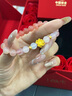 中國黃金蓮花手鏈女生七夕情人節(jié)禮物送女友生日精致高級感老婆實(shí)用走心 【少女粉】蓮花瑪瑙手串 曬單實(shí)拍圖