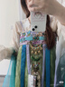 十三余小豆蔻兒[玉藏千春]暈染大袖衫刺繡吊帶齊胸裙唐制漢服女裝 大袖衫(外層) 現(xiàn)貨 M 曬單實拍圖