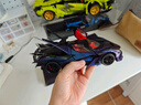 活石車(chē)模型合金仿真高檔阿波羅汽車(chē)模型跑車(chē)仿真限量版手辦男生日禮物 藍紫漸變EVO+皮質(zhì)燈光防塵罩 退伍禮物1:24太陽(yáng)神阿波羅模型 曬單實(shí)拍圖