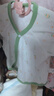 貝瑞加（Babyprints）嬰兒半背衣2件裝長(cháng)袖純棉寶寶上衣護肚和尚服家居內衣 小熊貓咪59 曬單實(shí)拍圖