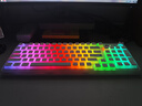 CHERRY櫻桃PIXIU98客制化鍵盤 藍(lán)牙三模無線RGB 熱插拔 LCD顯示屏 游戲鍵盤 兼容WIN/MAC 冰焰藍(lán) 紅軸 曬單實(shí)拍圖