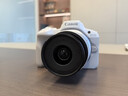 佳能（Canon）R50微單相機(jī) 4K數(shù)碼照相機(jī)旅行家用 入門級(jí)攝影機(jī)Vlog視頻直播拍攝學(xué)生美顏相機(jī)套餐送支架補(bǔ)光燈 R50白色RF-18-45套機(jī)【六期免息】 官方標(biāo)配 曬單實(shí)拍圖
