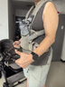 BabyBjorn瑞典品牌進口透氣嬰幼兒背帶抱娃神器Harmony背帶0-3歲 灰褐色 曬單實拍圖