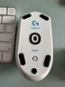 羅技（G）G304 LIGHTSPEED無(wú)線(xiàn)鼠標(biāo)游戲電競(jìng)鼠標(biāo)輕量化小手鼠標(biāo)自定義宏編程 白色 防滑貼禮盒 曬單實(shí)拍圖