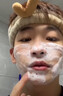 儒意（RUYI）硫磺洗面奶500g氨基酸男女士控油祛痘除螨蟲去黑頭清潔提亮潔面乳 曬單實拍圖