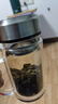 領(lǐng)臣（LINGCHEN）茶杯雙層玻璃水杯大容量泡茶杯子帶把手濾網(wǎng)商務(wù)辦公行政領(lǐng)導(dǎo)男士 曬單實(shí)拍圖