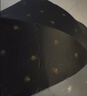 天堂 防紫外線晴雨傘三折 雨傘黑膠防曬太陽傘遮陽晴雨傘 黑色 曬單實拍圖
