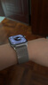 古美蘋果手表鈦金屬表帶ultra3/2/1磁吸s11/10/9/8/7腕帶apple i watch Series 米蘭尼斯降落傘扣硅膠 原鈦色【官方同款全鈦米蘭降落傘扣】-輕至34g 曬單實(shí)拍圖