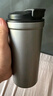 京東京造 鈦健康咖啡杯【內(nèi)外純鈦】保溫便攜隨行高檔送禮水杯 灰520ml 曬單實(shí)拍圖