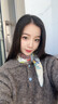 GIAVENTOLA真絲絲巾高檔桑蠶絲羊毛披肩圍巾禮盒裝送生日母親教師節(jié)禮物 游園會(huì) 曬單實(shí)拍圖