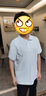 GLM短袖t恤男透氣夏季翻領(lǐng)polo衫速干T恤冰絲感休閑運動(dòng)上衣白色2XL 曬單實(shí)拍圖