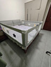 丸丫K2嬰兒床圍欄寶寶防摔防護欄床邊防掉檔板2.0+2.2+2.2免打孔三面 曬單實(shí)拍圖