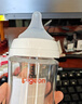 貝親（Pigeon）新生兒 防脹氣寬口徑玻璃奶瓶160ml SS號奶嘴 0個(gè)月+ AA260 曬單實(shí)拍圖