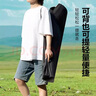 星愷戶外折疊椅露營椅子月亮椅釣魚椅野餐桌椅家用凳子HW023高背黑 曬單實拍圖
