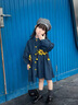 G.DUCKKIDS女童春裝洋氣牛仔外套2025新款兒童網(wǎng)紅公主連衣裙女寶寶休閑風(fēng)衣 牛仔藍aeacica 120 cm 曬單實(shí)拍圖