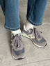 NEW BALANCE NB574官方男鞋女鞋情侶鞋夏季透氣網(wǎng)鞋拼接復(fù)古潮流休閑運(yùn)動(dòng)鞋 灰色 U574UL2 44 腳長28 曬單實(shí)拍圖