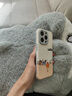 圣圖朗小羊皮可愛熊貓適用phone15promax蘋果14手機殼新款16pro情侶12男女生防摔11磨砂硅膠13全包保護套 小羊皮 -杏白底四只貓咪Lucky iPhone 14 Pro 曬單實拍圖