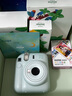 INSTAX富士instax立拍立得 一次成像相機(jī) mini12精美禮盒 薄荷精靈 含10張fafa花邊相紙 曬單實拍圖