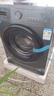 海爾（Haier）超薄 滾筒洗衣機(jī)全自動(dòng) 10公斤大容量 家用租房全自動(dòng) 變頻 除菌螨 一級(jí)能效  國(guó)家補(bǔ)貼20% 【洗脫一體】高溫筒自潔+抗菌窗墊 曬單實(shí)拍圖