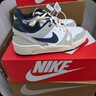 耐克男子復(fù)古低幫運(yùn)動(dòng)鞋冬季經(jīng)典舒適簡(jiǎn)約NIKE FULL FORCE FZ3595 100白色/深藏青/淺鐵礦石灰 42 曬單實(shí)拍圖