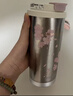 Vanow純鈦咖啡杯女生 教師節(jié)送老師禮物男高顏值吸管保溫杯便攜水杯子 曬單實拍圖