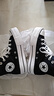 匡威（Converse）官方All Star Lift女高幫帆布經(jīng)典厚底鞋黑色560845C 560845C/黑色 37 曬單實拍圖