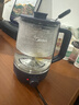 美的（Midea）養(yǎng)生壺 1L大容量一體式噴淋煮茶器蒸煮茶壺 辦公室煮茶燒水一體機(jī) 304不銹鋼花茶白茶ZC10S01 曬單實(shí)拍圖