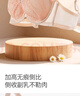 夏.娃.之.秀【商場(chǎng)同款】文胸套裝小胸聚攏顯大蕾絲內衣胸罩收副乳防下垂6858 奶杏粉 80A 曬單實(shí)拍圖