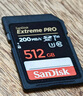 閃迪（SanDisk）512GB SD內存卡 4K V30 U3 C10 相機存儲卡 讀速200MB/s 寫(xiě)速140MB/s 微單/單反相機內存卡 曬單實(shí)拍圖