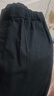 優(yōu)衣庫女裝全棉舒適九分褲/休閑百搭寬松478846 473800 470168 478846/09黑色 L 曬單實拍圖