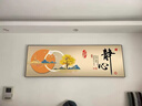 科芝現(xiàn)代簡約臥室床頭裝飾畫靜心客廳畫沙發(fā)背景畫掛墻壁酒店賓館壁畫 A-1-靜心A 120*30CM（適合1米6左右床頭） 布紋膜+PS環(huán)?？?輕奢金框（黑框備注） 曬單實(shí)拍圖