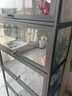 木馬人手辦展示柜子樂(lè )高亞克力展示架酒柜盲盒非玻璃陳列柜零食置物貨架 黑色-五層80長(cháng)（三面透明防塵） 曬單實(shí)拍圖