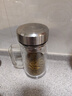 蘇泊爾（SUPOR）蘇泊爾雙層隔熱玻璃帶蓋杯保溫耐熱辦公室泡茶杯帶茶倉大容量水杯 【新升級】流光銀 570ml 曬單實(shí)拍圖