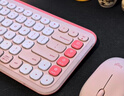 羅技（Logitech）時尚系列 K580 鍵盤 藍(lán)牙鍵盤 辦公鍵盤 無線鍵盤 便攜超薄鍵盤 筆記本鍵盤 平板鍵盤  茱萸粉 曬單實拍圖