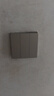 公牛（BULL）開(kāi)關(guān)插座 G12系列 三開(kāi)單控開(kāi)關(guān)奶油風(fēng)大面板開(kāi)關(guān)G12K311 星辰金  曬單實(shí)拍圖