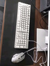 前行者TK100蒸汽朋克機(jī)械鍵盤鼠標(biāo)套裝電腦辦公電競游戲有線網(wǎng)吧電競筆記本復(fù)古圓鍵吃雞cf外接通用 金屬銀-青軸【月光白】朋克版+電競宏鼠標(biāo) 曬單實(shí)拍圖